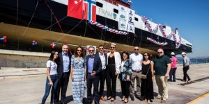 Cemre Tersanesi, M/F HADAROY'u denize indirdi