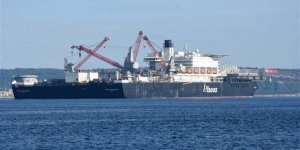 Dev gemi, ikinci kez Çanakkale Boğazı’ndan geçti