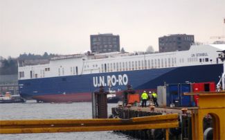 Ortadoğu'ya Ro-Ro seferleri durdu