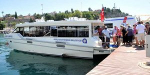 Antalya’da deniz otobüsleri 120 bin yolcu taşıdı