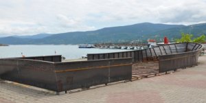 Gerze’ye dev gemi maketi