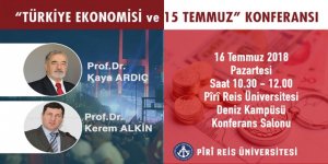 PRÜ "Türkiye Ekonomisi ve 15 Temmuz” Konferansı