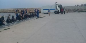 Enez'de trol tekneleri ile avlananlara tepki