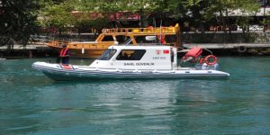 Manavgat Irmağı'na 2 Sahil Güvenlik botu