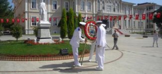 Deniz Harp Okulu öğrencileri Tekirdağ'da