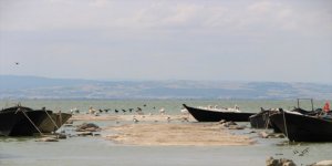 Manyas Gölü'nde balıkçılar sıkıntılı