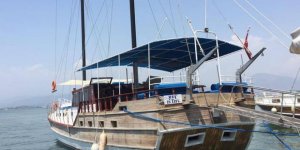 Kaptan tekne turunda kalp krizi geçirdi