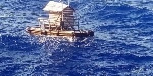 Balıkçı kulübesiyle sürüklenen genç kurtarıldı