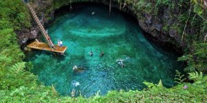 Doğanın hediyesi: To Sua Okyanus Çukuru
