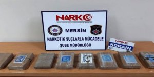 Mersin'de 615 kilogram kokain ele geçirildi