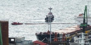 Körfezi kirleten gemi Yalova’da yakalandı