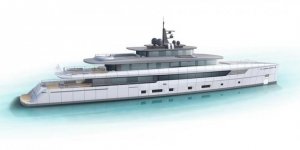 Perini Navi, 56 metrelik süperyatı suya indirdi