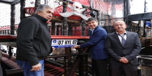 Tur tekneleri plakayla tescillendi