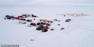 Bin metre buzun altındaki gizemli göle sondaj