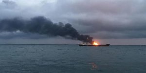 Kerç Boğazı’ndaki yangın 1 ay sonra söndürüldü