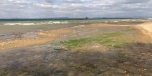 Yalova'da deniz suyu çekildi, panik yaşandı!