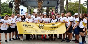 MSC çalışanları, İzmir'de destek için koştu