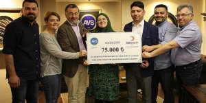 AVS’den Kızılay'a 75 bin TL’lik bağış