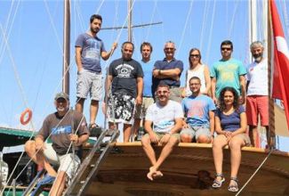 STS Bodrum okul gemisi tarihe yelken açıyor