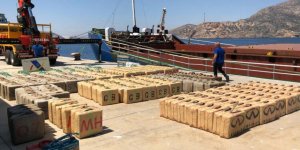 Uyuşturucu taşıyan gemiye Akdeniz’de operasyon