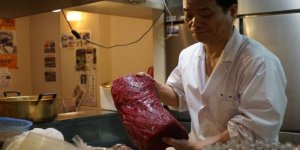Japonya'da 33 yıl sonra balina eti ilk mezatı