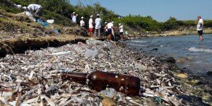 Marmaris'te koylarda imece usulü temizlik