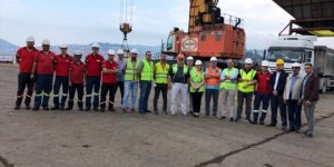 Ereğli Gümrük Kapısı'na ilk kuru yük gemisi geldi