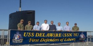 USS Delaware ABD Donanması'na teslim edildi