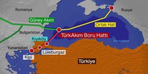 TürkAkım'da iki boru hattına da doğal gaz verildi