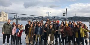 İklim Krizi için İstanbul Boğazı'nda acapella
