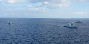 TCG ORUÇREİS AB Gemileriyle Doğu Akdeniz’de Geçiş Eğitimleri yaptı