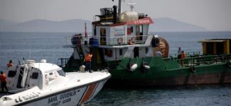 Atık toplama gemisi "Gülşenim" balıkçı kayığına çarptı