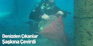 Yarışma Öncesi Denizden Çıkanlar Şaşkına Çevirdi