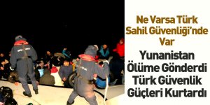 Türk Sahil Güvenlik Güçleri 40 Mülteciyi Kurtardı