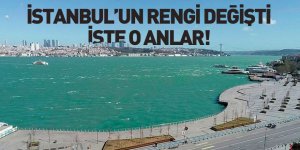 İstanbul Boğazı'nın Rengi Değişti