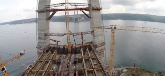 3. Köprü'de kulelerin inşasında sona yaklaşıldı