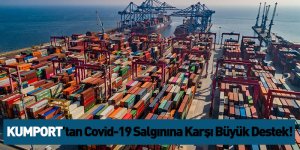 KUMPORT’tan Covid-19 Salgınına Karşı Büyük Destek!