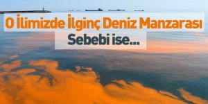O İlimizde İlginç Deniz Manzarası