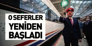 Hızlı Tren Seferleri Yeniden Başladı