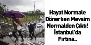 Meteoroloji'den İstanbul İçin Fırtına Uyarısı!