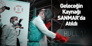 SANMAR KEGM'nin Römorkörlerinin Omurga Kaynak Törenini Gerçekleştirdi