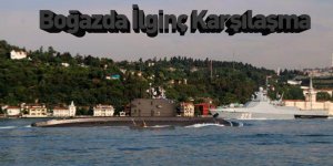 Boğazda İlginç Karşılaşma