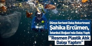 Dünya Serbest Dalış Rekortmeni Şahika Ercümen, İstanbul Boğazı’nda Dalış Yaptı