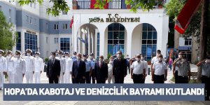 Hopa’da Kabotaj Ve Denizcilik Bayramı Kutlandı