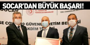 SOCAR Türkiye TSE COVID-19 Güvenli Üretim Belgesi'ni Aldı
