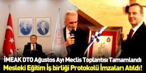 İMEAK Deniz Ticaret Odası Ağustos Ayı Olağan Meclis Toplantısı Gerçekleşti