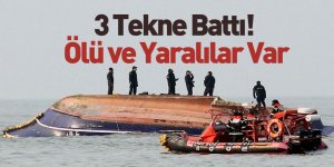 Güney Kore'de 3 Tekne Battı! Ölü ve Yaralılar Var
