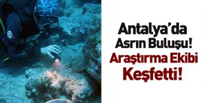 Antalya'da Deniz Dibinde Osmanlı Savaş Gemisi Bulundu