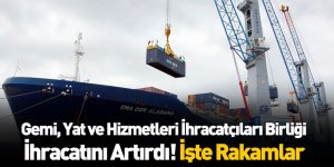 Gemi, Yat ve Hizmetleri İhracatçıları Birliği İhracatını Artırdı