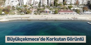 Büyükçekmece’de Korkutan Görüntü